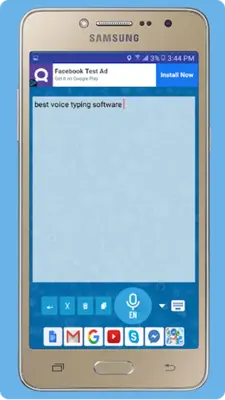 Voice Typing android App screenshot 3